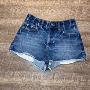 ROXY denim cut off shorts